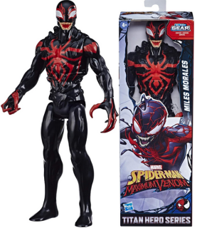 Spiderman Venom Miles Morales Figurka 30 cm Hasbro E8729