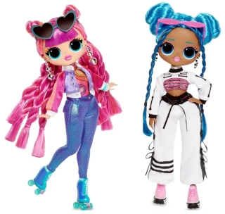 MGA LOL Surprise OMG 2 Panenky Roller Chick and Chillax 3 serie sestava 2 panenek