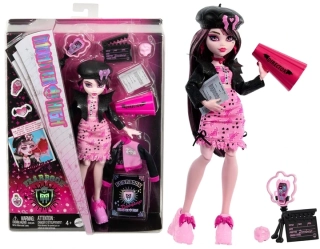 Mattel Panenka Monster High Fearbook - Draculaura HXW30