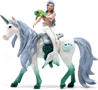 Schleich Bayala Mořská panna na mořském jednorožci 42509