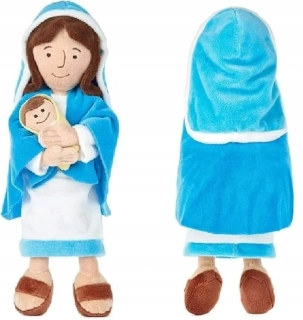Plyšová svatá Maria křesťan Plyšák 32 cm