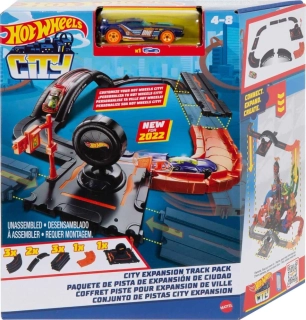 Mattel Hot Wheels City Draha pro rozšíření + 1 Auto HDN95
