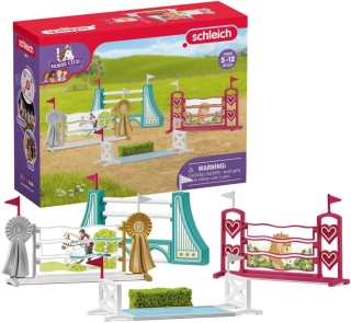 Schleich Doplňky pro koňskou překážkovou dráhu 42612