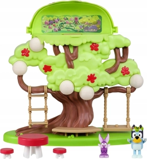 Bluey Domeček na stromě pro hraní se skluzavkou + figurky od Moose