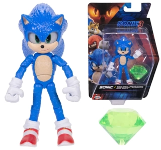 Sonic 3 the Hedgehog Originální pohyblivá Figurka 13 cm Jakks Pacific