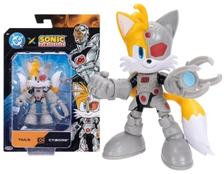 Sonic Hedgehog Film Originální pohyblivá akční figurka TAILS MILES X CYBORG