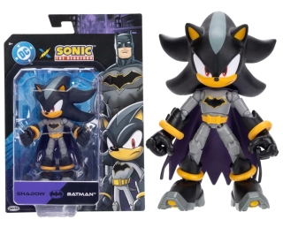 Sonic Hedgehog Film Originální pohyblivá akční figurka SHADOW x BATMAN 13 cm