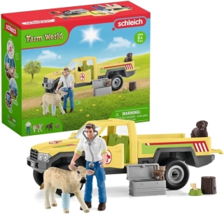Schleich 42503 Záchranné terénní auto s veterinářem