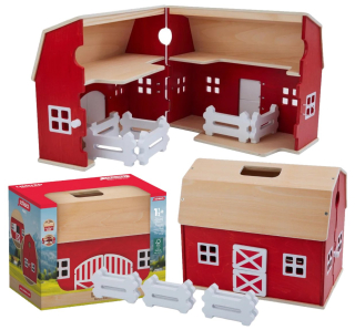 Schleich 42602 Velká Stodola Stáj Dřevěný domek