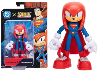 Sonic Hedgehog Film Originální pohyblivá akční figurka KNUCKLES x SUPERMAN 13 cm