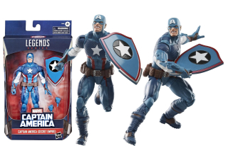 KAPITÁN AMERIKA Pohyblivá figurka s štítem Secret Empire Marvel Legends Hasbro