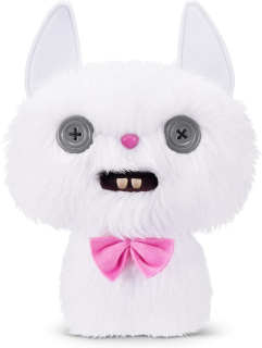 Zuru Plyšovy Fuggler Cheezee White Alley Cats kočka Plyšák 23 cm