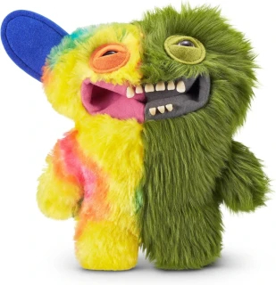 Zuru Plyšovy Fuggler Misfit Monsters Grinner McGoo - Green & Multi Plyšák 23 cm