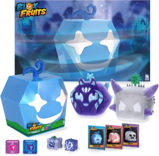 Mega velký set 2 figurky 2 Plyšáci Karty Roblox Blox Fruits Diamond
