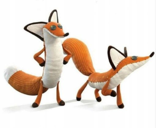 Malý Princ - Pan Liška - plyšový - Plyšák 40 cm