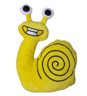 Garten of Banban Plyšový - Slow Seline - žlutý hlemýžď - Plyšák 25 cm