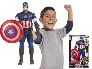 Kapitán Amerika John Walker Titan Hero Figurka 30 cm Hasbro Avengers ZVUKY